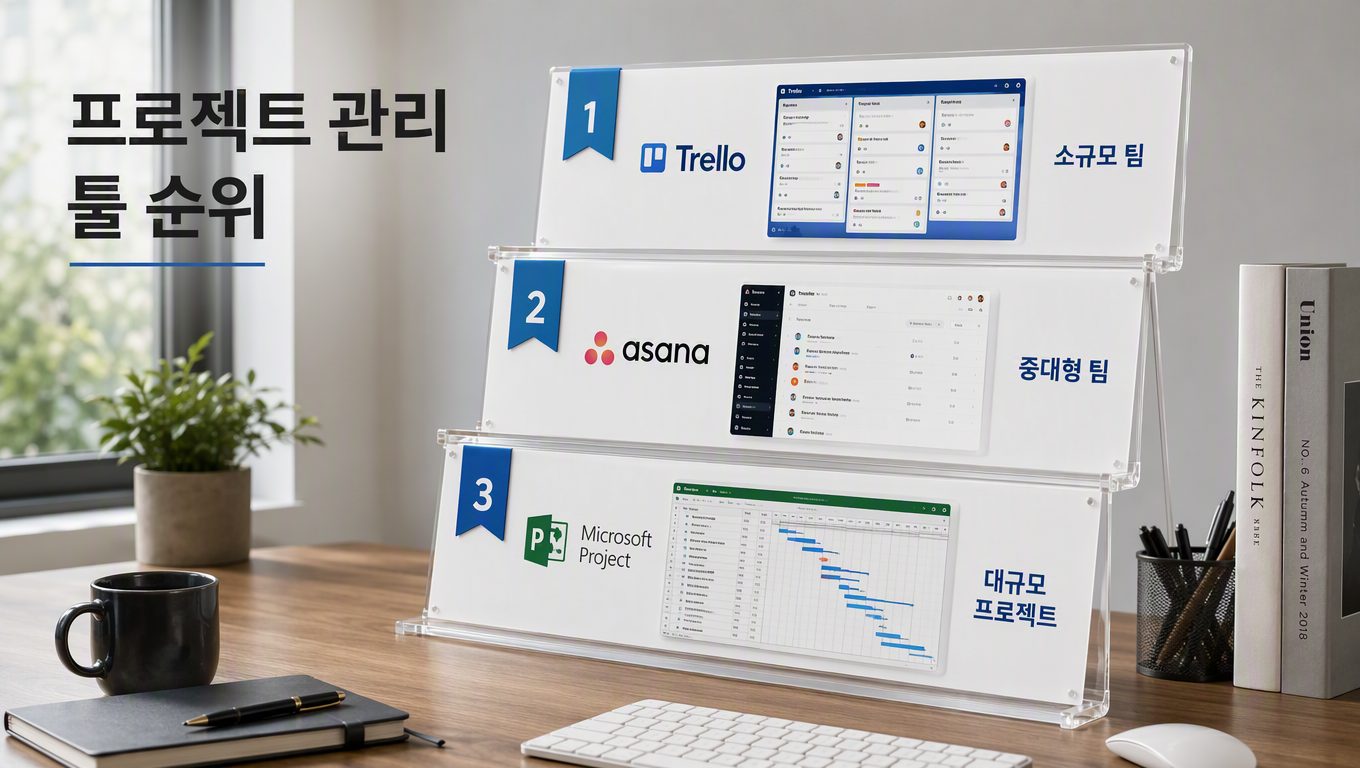 팀 규모와 협업 방식에 따른 프로젝트 관리 툴 순위